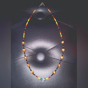 Navajo Ghost Bead Necklace